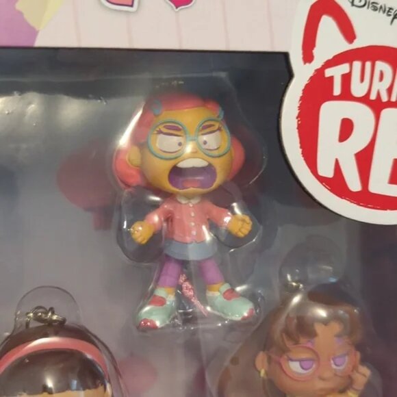 Disney Parks Turning Red Ornament Set Brand New - Picture 6 of 11